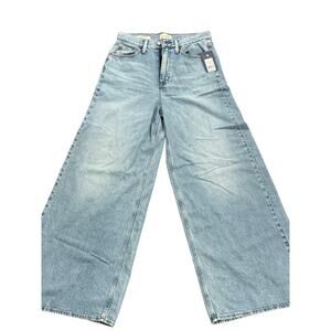 Women's Universal Thread Highest-Rise Vintage Light Wash Wide Leg Jeans Size 6